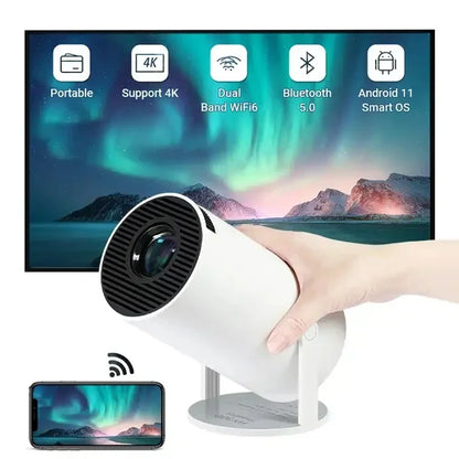 🎬 holoPro™ Smart Mini Projector