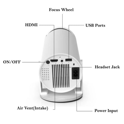🎬 holoPro™ Smart Mini Projector
