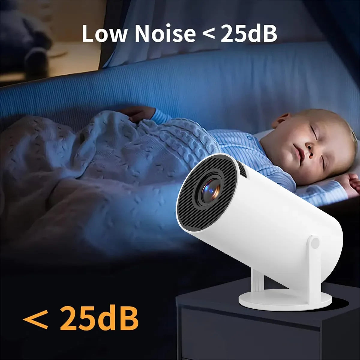 🎬 holoPro™ Smart Mini Projector